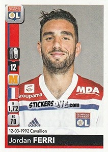 Sticker Jordan Ferri - FOOT 2018-2019 n. 188 - Panini