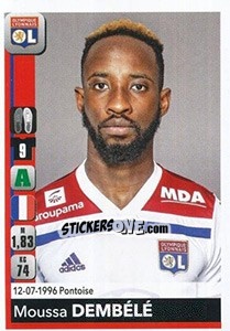 Sticker Moussa Dembélé - FOOT 2018-2019 n. 192 - Panini