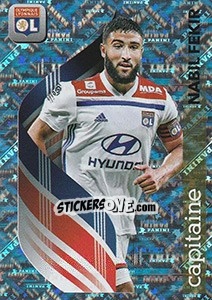 Sticker Nabil Fekir (Capitaine) - FOOT 2018-2019 - Panini