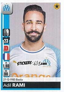 Sticker Adil Rami - FOOT 2018-2019 n. 206 - Panini