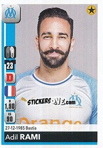 Sticker Adil Rami - FOOT 2018-2019 - Panini