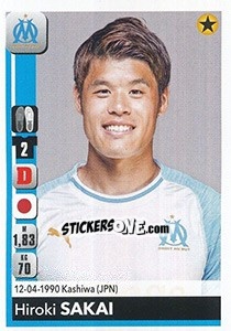 Sticker Hiroki Sakai - FOOT 2018-2019 - Panini