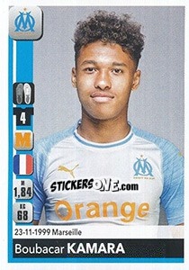 Sticker Boubacar Kamara - FOOT 2018-2019 - Panini