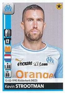 Sticker Kevin Strootman - FOOT 2018-2019 n. 215 - Panini