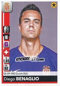 Cromo Diego Benaglio - FOOT 2018-2019 - Panini