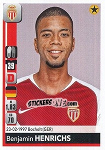 Figurina Benjamin Henrichs - FOOT 2018-2019 - Panini