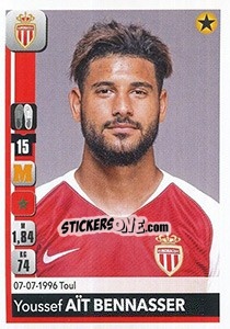 Sticker Youssef Aït Bennasser - FOOT 2018-2019 n. 235 - Panini