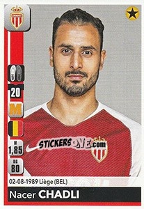 Sticker Nacer Chadli - FOOT 2018-2019 n. 237 - Panini