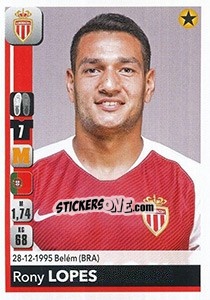 Sticker Rony Lopes - FOOT 2018-2019 - Panini