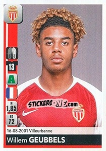 Sticker Willem Geubbels - FOOT 2018-2019 n. 242 - Panini
