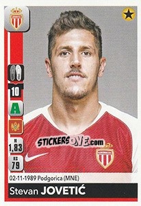 Sticker Stevan Jovetic - FOOT 2018-2019 n. 244 - Panini