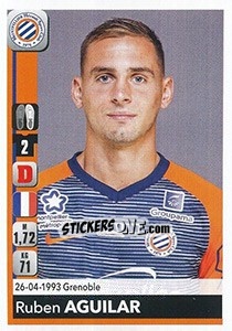 Sticker Ruben Aguilar - FOOT 2018-2019 n. 253 - Panini