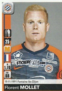 Sticker Florent Mollet - FOOT 2018-2019 n. 262 - Panini