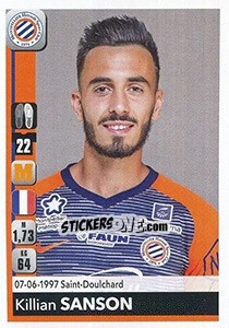 Figurina Killian Sanson - FOOT 2018-2019 - Panini