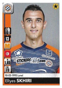 Cromo Ellyes Skhiri - FOOT 2018-2019 - Panini