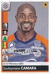 Sticker Souleymane Camara - FOOT 2018-2019 - Panini