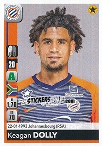 Sticker Keagan Dolly - FOOT 2018-2019 n. 269 - Panini