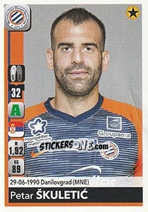 Sticker Petar Škuletic - FOOT 2018-2019 - Panini