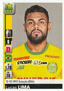 Sticker Lucas Lima - FOOT 2018-2019 n. 281 - Panini