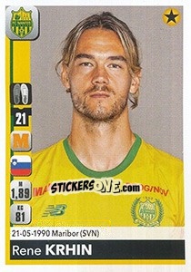 Figurina Rene Krhin - FOOT 2018-2019 - Panini