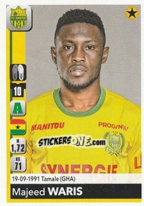 Sticker Majeed Waris - FOOT 2018-2019 n. 296 - Panini