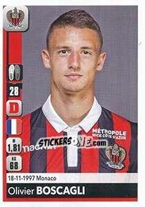 Sticker Olivier Boscagli - FOOT 2018-2019 n. 304 - Panini