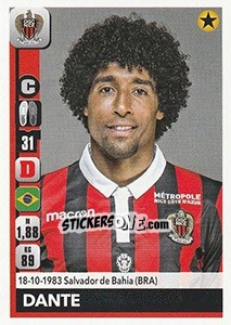 Sticker Dante - FOOT 2018-2019 n. 306 - Panini