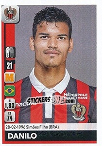 Sticker Danilo Barbosa - FOOT 2018-2019 n. 310 - Panini