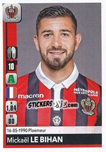Sticker Mickaël Le Bihan - FOOT 2018-2019 n. 318 - Panini