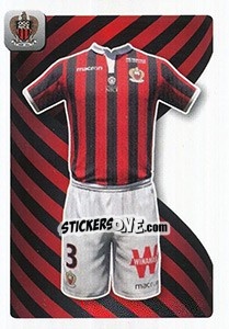 Sticker Maillot - FOOT 2018-2019 n. 324 - Panini