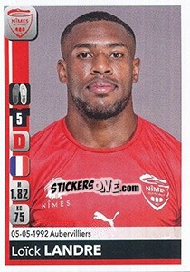 Sticker Loïck Landre - FOOT 2018-2019 n. 330 - Panini