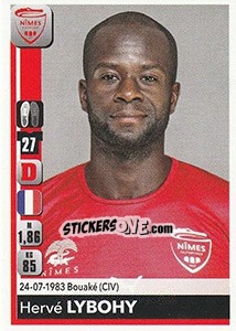 Sticker Hervé Lybohy - FOOT 2018-2019 n. 331 - Panini