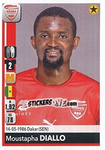 Cromo Moustapha Diallo - FOOT 2018-2019 n. 335 - Panini