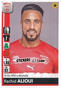 Cromo Rachid Alioui - FOOT 2018-2019 - Panini