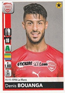 Cromo Denis Bouanga - FOOT 2018-2019 - Panini