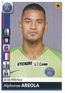 Sticker Alphonse Areola - FOOT 2018-2019 n. 352 - Panini