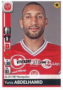 Sticker Yunis Abdelhamid - FOOT 2018-2019 - Panini