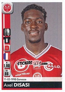 Sticker Axel Disasi - FOOT 2018-2019 n. 379 - Panini