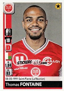 Sticker Thomas Fontaine - FOOT 2018-2019 n. 382 - Panini