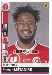 Figurina Romain Métanire - FOOT 2018-2019 - Panini