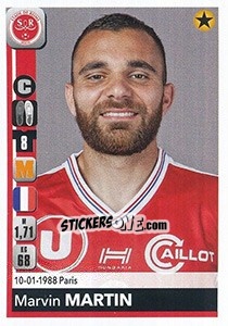 Sticker Marvin Martin - FOOT 2018-2019 n. 388 - Panini