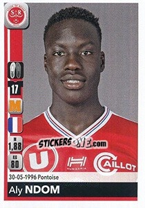 Sticker Aly Ndom - FOOT 2018-2019 n. 390 - Panini