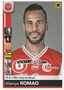Sticker Alaixys Romao - FOOT 2018-2019 n. 391 - Panini