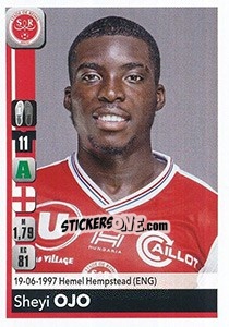 Sticker Sheyi Ojo - FOOT 2018-2019 n. 393 - Panini