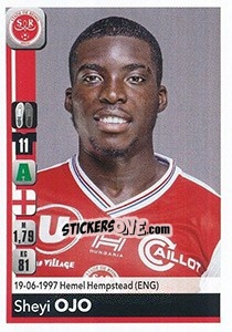 Sticker Sheyi Ojo - FOOT 2018-2019 - Panini