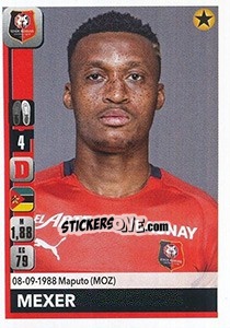 Figurina Mexer - FOOT 2018-2019 n. 407 - Panini