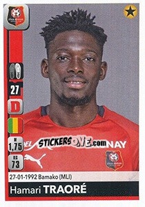 Sticker Hamari Traoré - FOOT 2018-2019 n. 408 - Panini