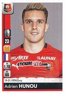 Sticker Adrien Hunou - FOOT 2018-2019 n. 413 - Panini
