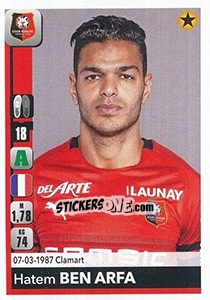 Cromo Hatem Ben Arfa - FOOT 2018-2019 - Panini