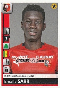 Figurina Ismaïla Sarr - FOOT 2018-2019 - Panini